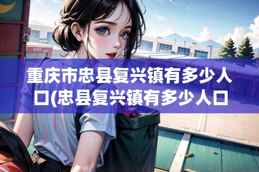 重慶市忠縣復興鎮(zhèn)有多少人口(忠縣復興鎮(zhèn)有多少人口) 重慶市忠縣復興鎮(zhèn)有多少人口(忠縣復興鎮(zhèn)有多少人口)