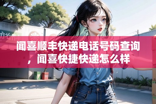 聞喜順豐快遞電話號碼查詢，聞喜快捷快遞怎么樣