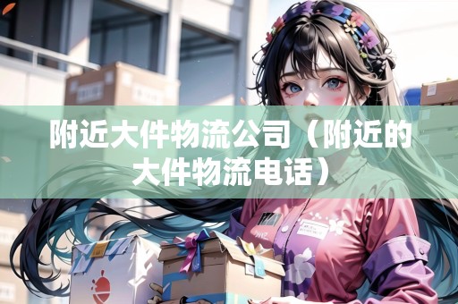 附近大件物流公司（附近的大件物流電話）