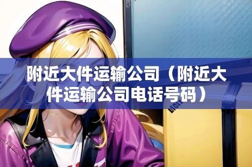 附近大件運(yùn)輸公司（附近大件運(yùn)輸公司電話(huà)號(hào)碼）