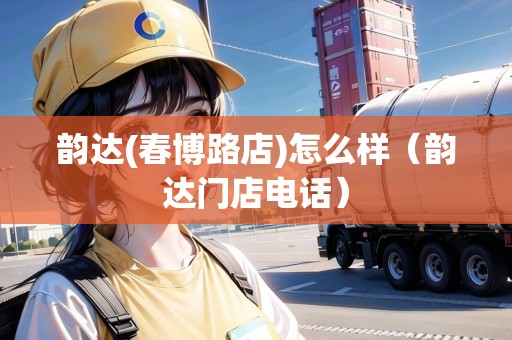 韻達(春博路店)怎么樣（韻達門店電話）
