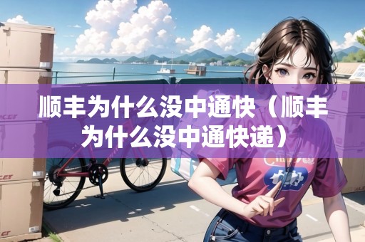 順豐為什么沒中通快（順豐為什么沒中通快遞）