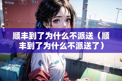 順豐到了為什么不派送（順豐到了為什么不派送了）