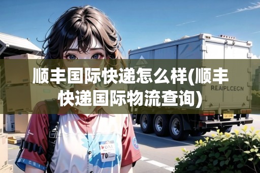 順豐國際快遞怎么樣(順豐快遞國際物流查詢)
