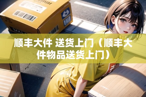 順豐大件 送貨上門（順豐大件物品送貨上門）