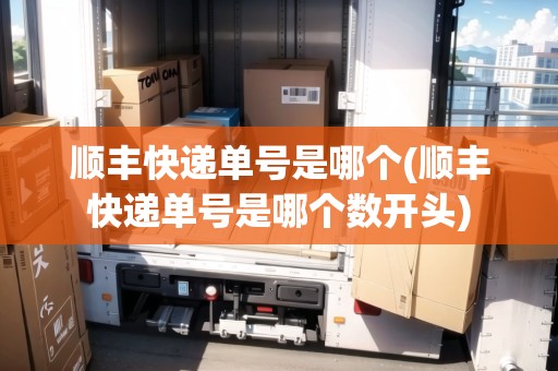 順豐快遞單號(hào)是哪個(gè)(順豐快遞單號(hào)是哪個(gè)數(shù)開頭) 順豐快遞單號(hào)是哪個(gè)(順豐快遞單號(hào)是哪個(gè)數(shù)開頭)