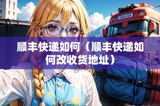 順豐快遞如何（順豐快遞如何改收貨地址）