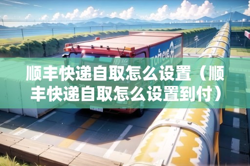 順豐快遞自取怎么設(shè)置（順豐快遞自取怎么設(shè)置到付）