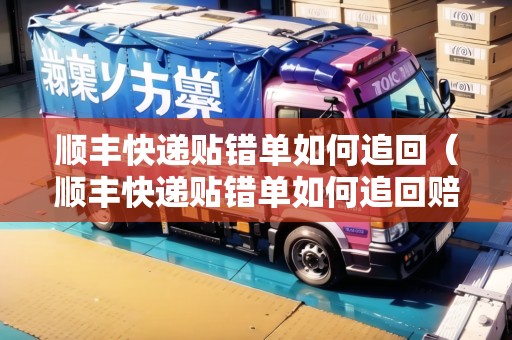 順豐快遞貼錯單如何追回（順豐快遞貼錯單如何追回賠償）