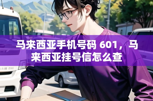 馬來西亞手機號碼 601，馬來西亞掛號信怎么查