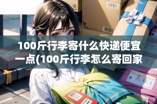 100斤行李寄什么快遞便宜一點(100斤行李怎么寄回家便宜)