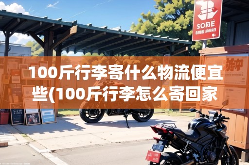 100斤行李寄什么物流便宜些(100斤行李怎么寄回家四川)