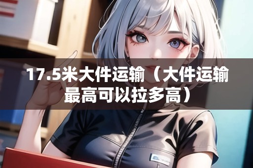 17.5米大件運(yùn)輸（大件運(yùn)輸最高可以拉多高）