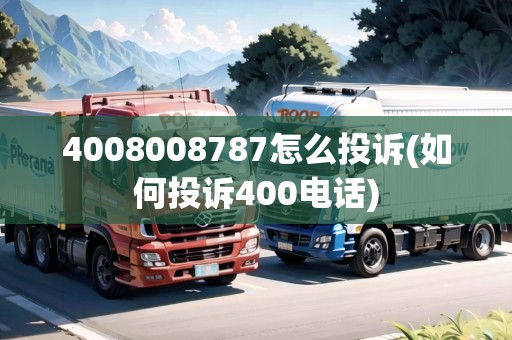 4008008787怎么投訴(如何投訴400電話)