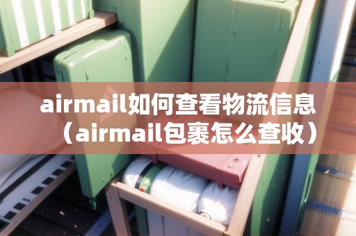 airmail如何查看物流信息（airmail包裹怎么查收）