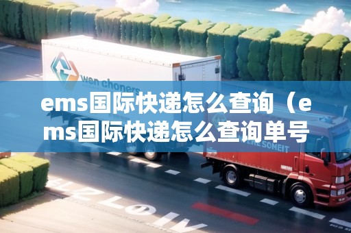 ems國際快遞怎么查詢(ems國際快遞怎么查詢單號) ems國際快遞怎么查詢(ems國際快遞怎么查詢單號)