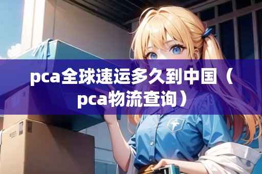 pca全球速運(yùn)多久到中國(guó)（pca物流查詢）